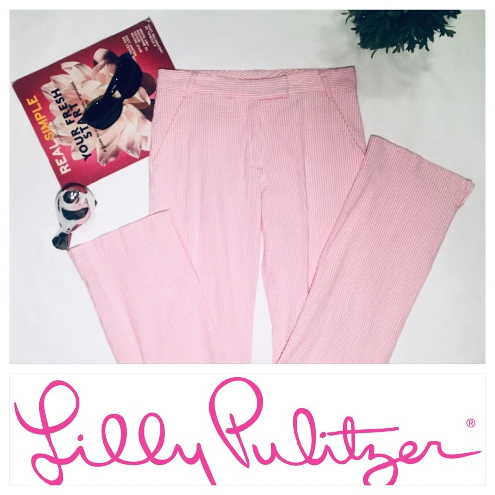 Lilly Pulitzer Seersucker Pants